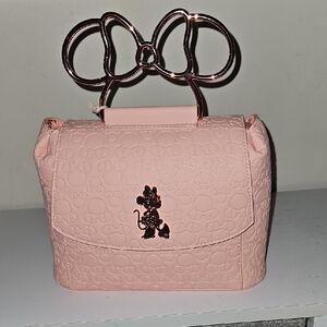 Pink Embossed MINNIE LOUNGEFLY
